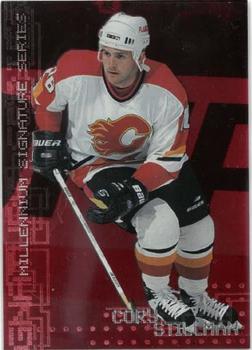 1999-00 Be a Player Millennium Signature Series - Ruby #43 Cory Stillman Front
