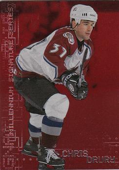 1999-00 Be a Player Millennium Signature Series - Ruby #69 Chris Drury Front