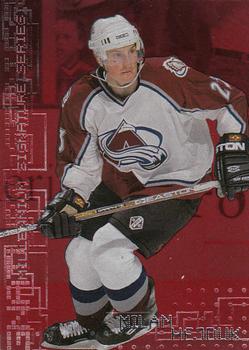 1999-00 Be a Player Millennium Signature Series - Ruby #70 Milan Hejduk Front