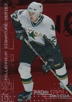 1999-00 Be a Player Millennium Signature Series - Ruby #84 Pavel Patera Front