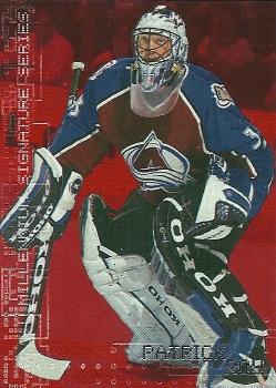 1999-00 Be a Player Millennium Signature Series - Ruby #66 Patrick Roy Front