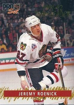 1992-93 Pro Set - Gold Team Leaders #2 Jeremy Roenick Front