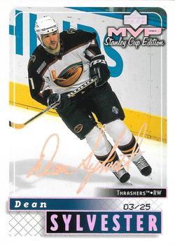 1999-00 Upper Deck MVP Stanley Cup Edition - Super Script #11 Dean Sylvester Front