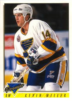1993-94 O-Pee-Chee Premier #8 Kevin Miller Front