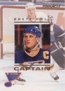 1993-94 Pinnacle - Captains #CA20 Brett Hull Front