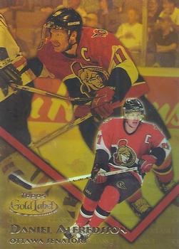 2000-01 Topps Gold Label - Class 3 Gold #34 Daniel Alfredsson Front