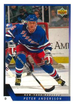 1993-94 Upper Deck #71 Peter Andersson Front