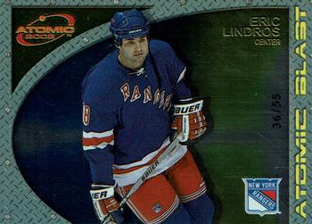 2001-02 Pacific Atomic - Atomic Blast #8 Eric Lindros Front