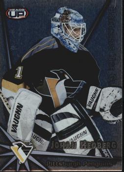 2001-02 Pacific Heads Up - Breaking the Glass #16 Johan Hedberg Front