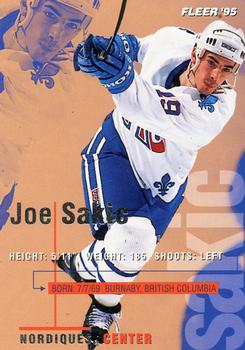 1994-95 Fleer #183 Joe Sakic Front