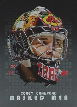 2008-09 In The Game Between The Pipes - Masked Men #MM-04 Corey Crawford  Front
