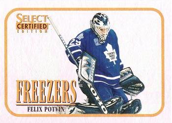 1996-97 Select Certified - Freezers #8 Felix Potvin Front