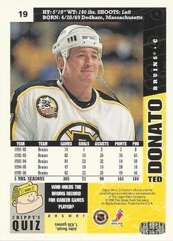 1996-97 Collector's Choice #19 Ted Donato Back