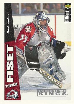 1996-97 Collector's Choice #59 Stephane Fiset Front