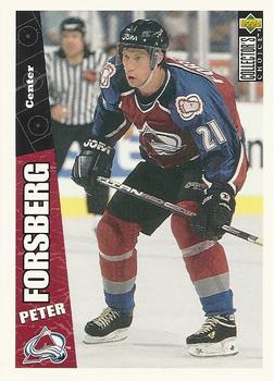 1996-97 Collector's Choice #63 Peter Forsberg Front