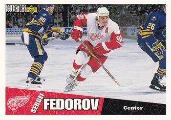 1996-97 Collector's Choice #80 Sergei Fedorov Front