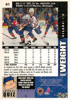 1996-97 Collector's Choice #91 Doug Weight Back