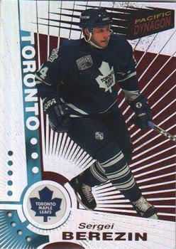 1997-98 Pacific Dynagon - Tandems #10 Sergei Berezin / Mike Grier Front