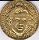 1997-98 Pinnacle Mint Collection - Coins Brass #16 Martin Brodeur Front
