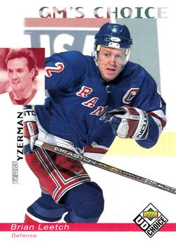 1998-99 UD Choice #238 Brian Leetch Front