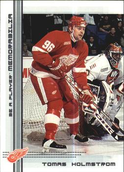 2000-01 Be a Player Memorabilia #381 Tomas Holmstrom Front