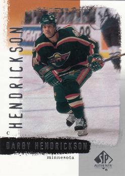 2000-01 SP Authentic #44 Darby Hendrickson Front