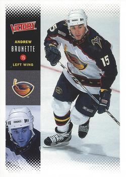 2000-01 Upper Deck Victory #10 Andrew Brunette Front