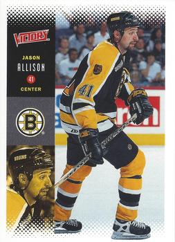 2000-01 Upper Deck Victory #22 Jason Allison Front