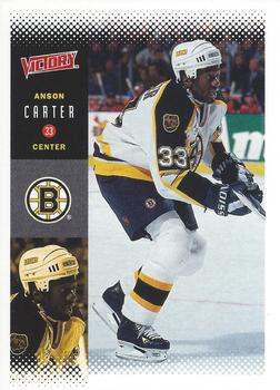 2000-01 Upper Deck Victory #23 Anson Carter Front