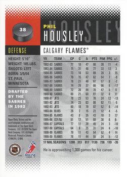 2000-01 Upper Deck Victory #38 Phil Housley Back