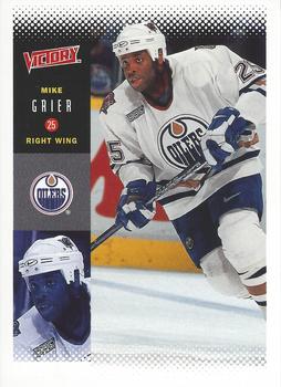 2000-01 Upper Deck Victory #95 Mike Grier Front