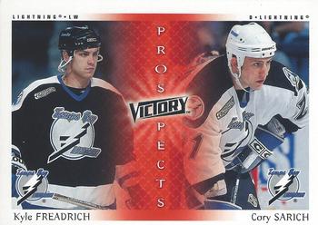 2000-01 Upper Deck Victory #267 Kyle Freadrich / Cory Sarich Front