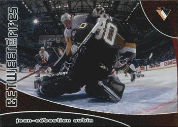 2001-02 Be a Player Between the Pipes #96 Jean-Sebastien Aubin Front