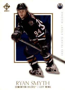 2002-03 Pacific Private Stock Reserve #39 Ryan Smyth Front