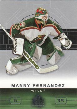 2002-03 SP Authentic #45 Manny Fernandez Front