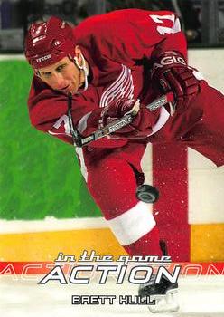 2003-04 In The Game Action #226 Brett Hull Front