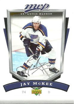 2006-07 Upper Deck MVP #257 Jay McKee Front