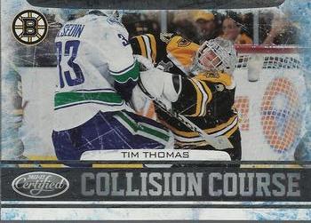 2011-12 Panini Certified - Collision Course #5 Tim Thomas Front