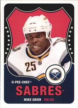 2010-11 O-Pee-Chee - Retro Blank Back #NNO Mike Grier  Front
