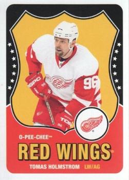 2010-11 O-Pee-Chee - Retro Blank Back #NNO Tomas Holmstrom  Front
