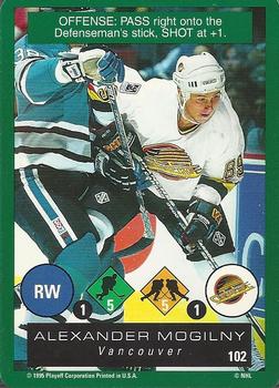 1995-96 Playoff One on One Challenge #102 Alexander Mogilny  Front