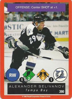1996-97 Playoff One on One Challenge #390 Alexander Selivanov Front