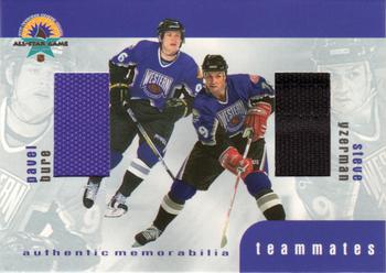 1999-00 Be a Player Memorabilia - Update Teammates Jerseys #TM-14 Pavel Bure / Steve Yzerman Front