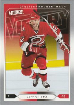 2005-06 Upper Deck Victory - Silver #33 Jeff O'Neill Front
