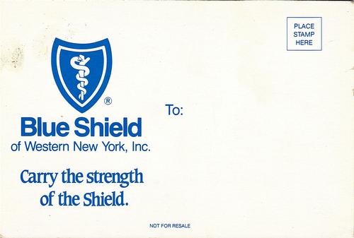 1988-89 Blue Shield Buffalo Sabres #27 Pierre Turgeon Back