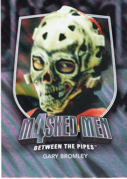 2011-12 In The Game Between The Pipes - Masked Men IV Silver #MM-09 Gary Bromley Front