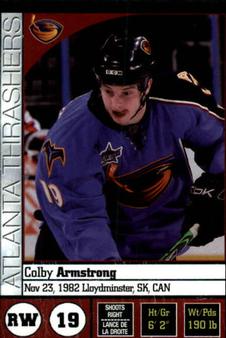 2008-09 Panini Stickers #4 Colby Armstrong Front