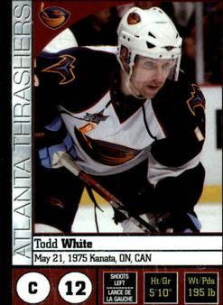 2008-09 Panini Stickers #8 Todd White Front