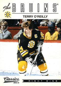 2012-13 Panini Classics Signatures #186 Terry O'Reilly Front