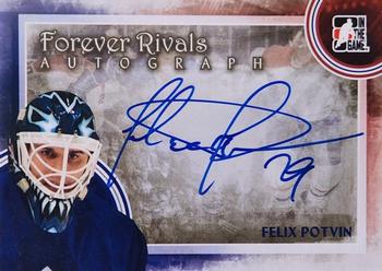 2012-13 In The Game Forever Rivals - Autographs #A-FP Felix Potvin Front